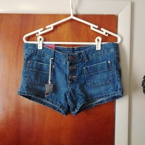 Mossimo Lowest Rise Denim Short size 9